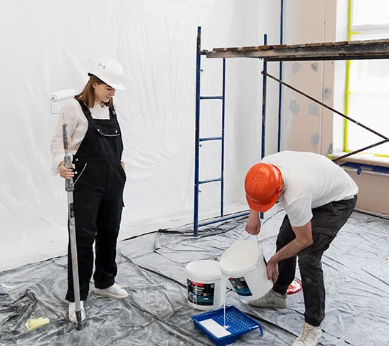 The Seamless Warehouse Painting Process